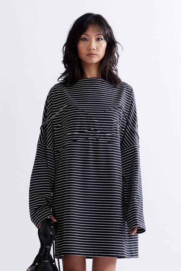 pam perks and mini MOON MAIDEN STRIPE DRESS