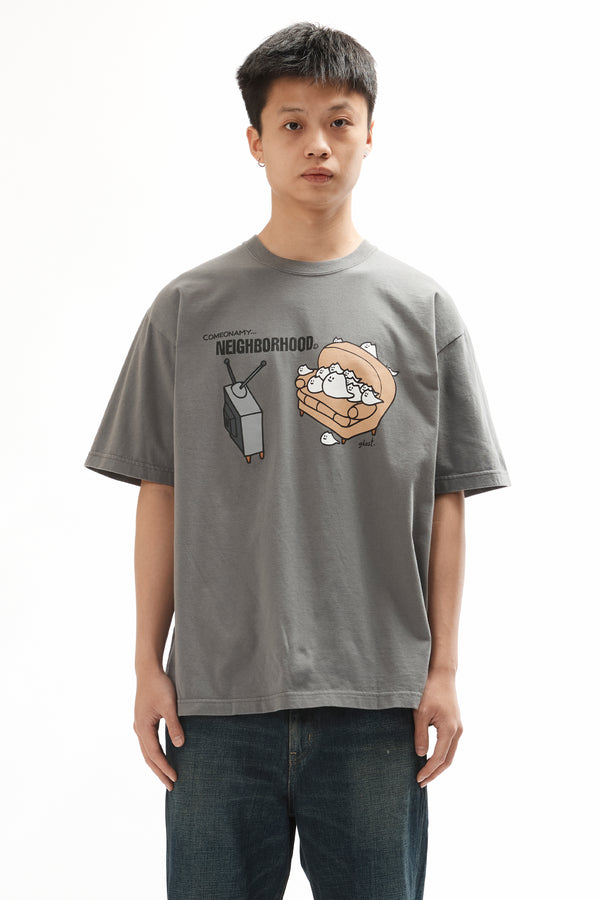 pam perks and mini NH . TEE SS-13 GREY