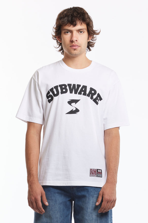 pam perks and mini NH X SUBWARE . TEE SS-3 WHITE