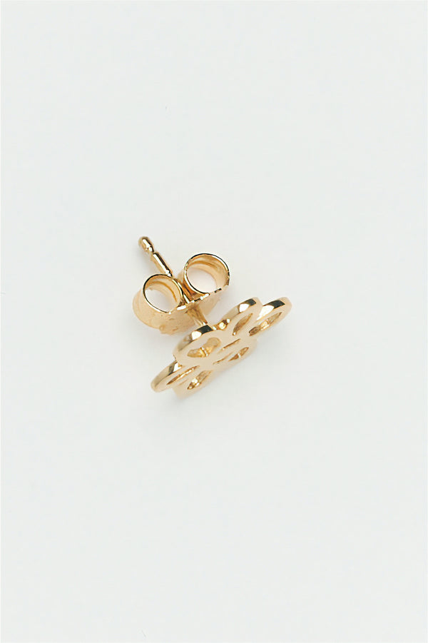 Pam Perks And Mini OUTLINE GESTURE STUD - GOLD