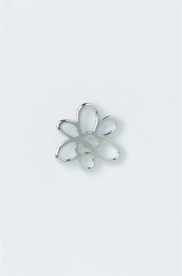 pam perks and mini OUTLINE GESTURE STUD - SILVER