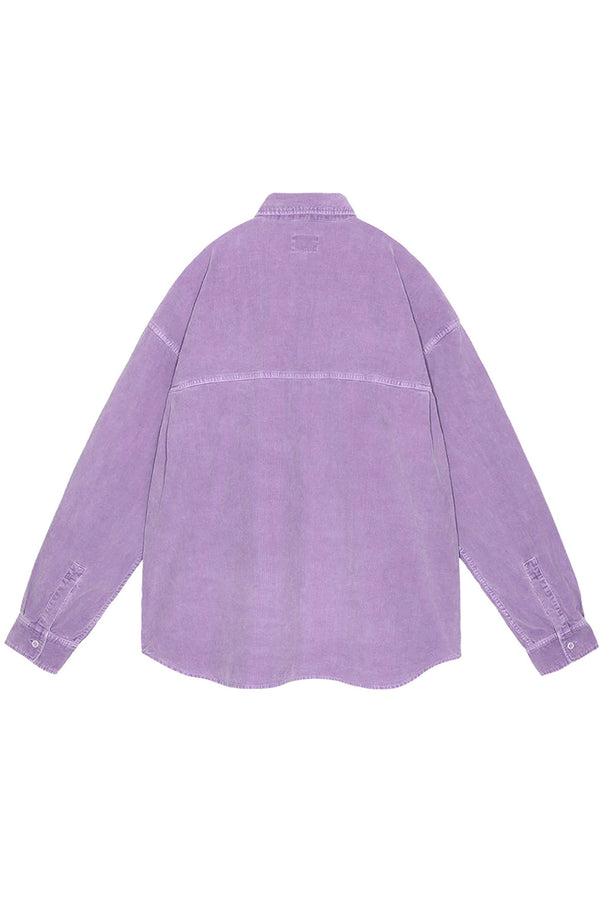 Pam Perks And Mini OVERDYE CORD DESIGN BIG SHIRT