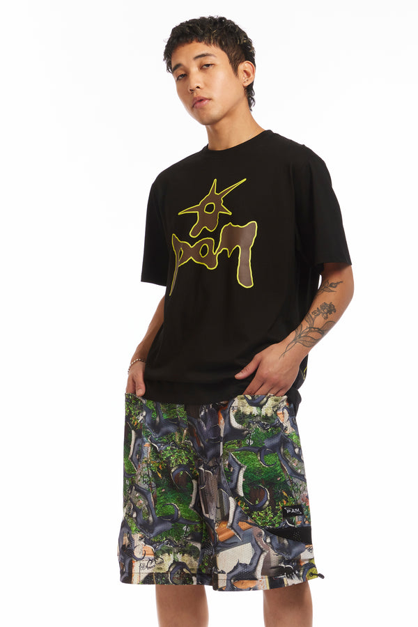 pam perks and mini P.A.M. REAL TREE MESH SHORTS