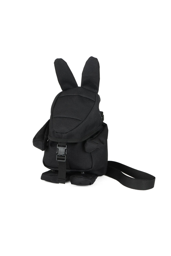 pam perks and mini RABBIT POUCH BLACK