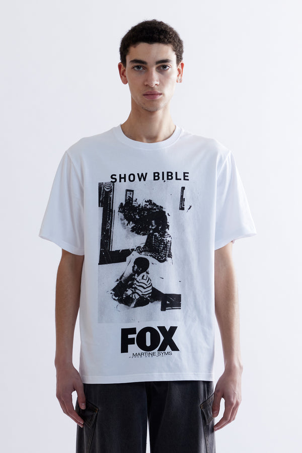 pam perks and mini SHOW BIBLE SS TEE - MARTINE SYMS