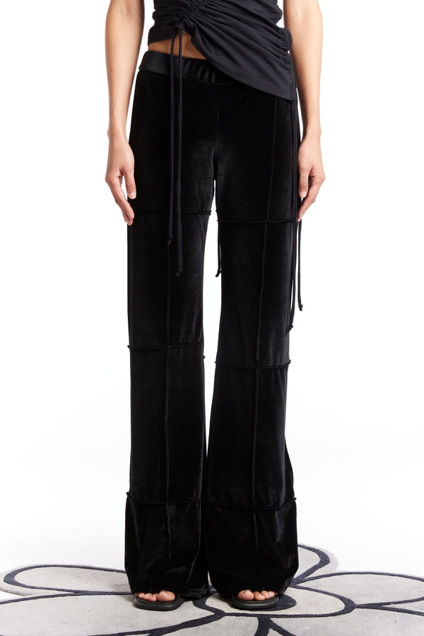 pam perks and mini SPIDER PANT FLARE BLACK