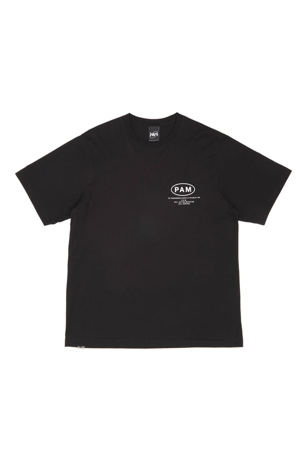Pam Perks And Mini SS TEE - EYES LOGO - BLACK