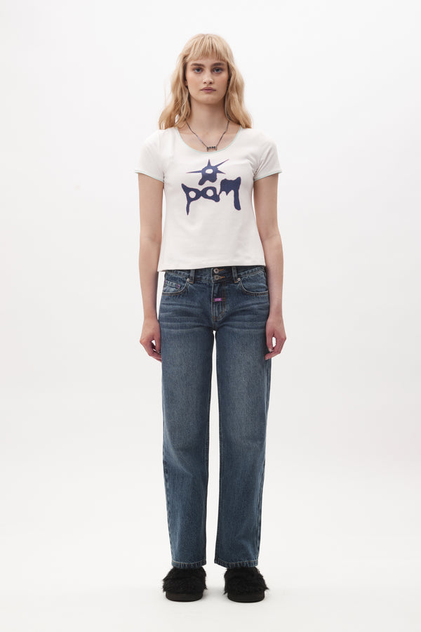 Pam Perks And Mini URCHIN SCOOP NECK TEE