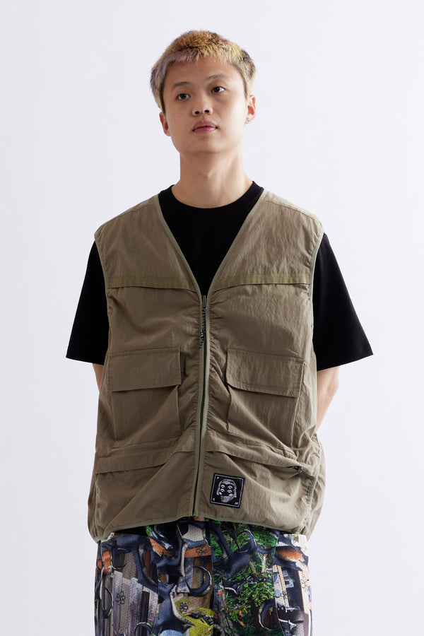 pam perks and mini WAXING CRESCENT VEST