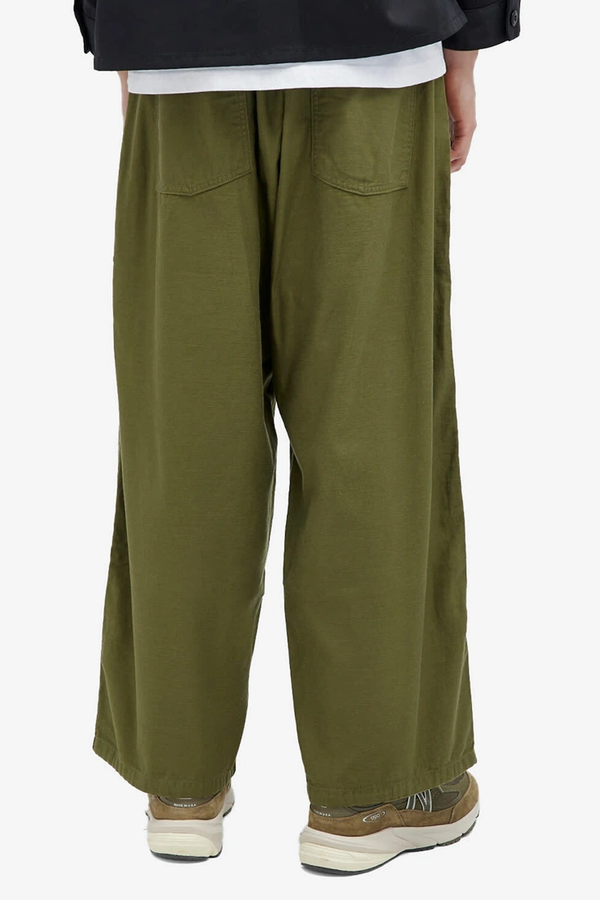 Pam Perks And Mini WIDE BAKER . PANTS OLIVE DRAB