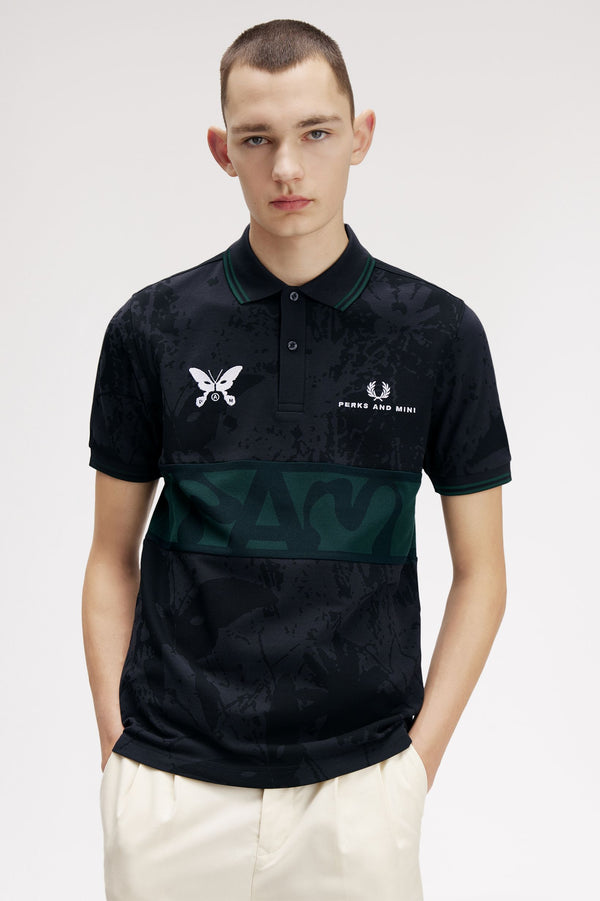 pam perks and mini Perks And Mini X Fred Perry Polo Shirt