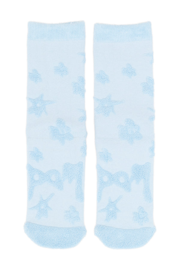 Pam Perks And Mini TEXTURE GESTURES SOCKS - BABY BLUE