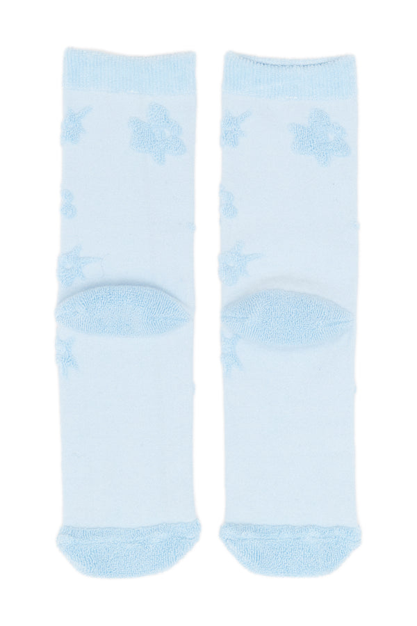 Pam Perks And Mini TEXTURE GESTURES SOCKS - BABY BLUE