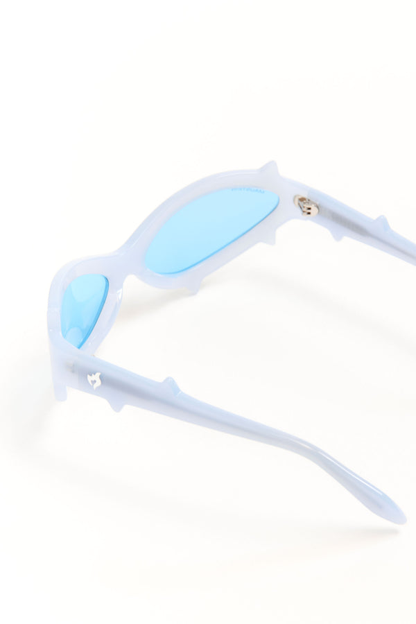 Pam Perks And Mini THE SPIKE - MILKY BLUE WITH BLUE LENS