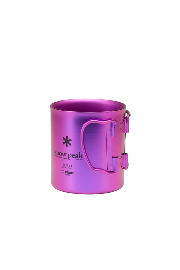 Pam Perks And Mini TITANIUM DOUBLE WALL CUP 450ml ANODISED