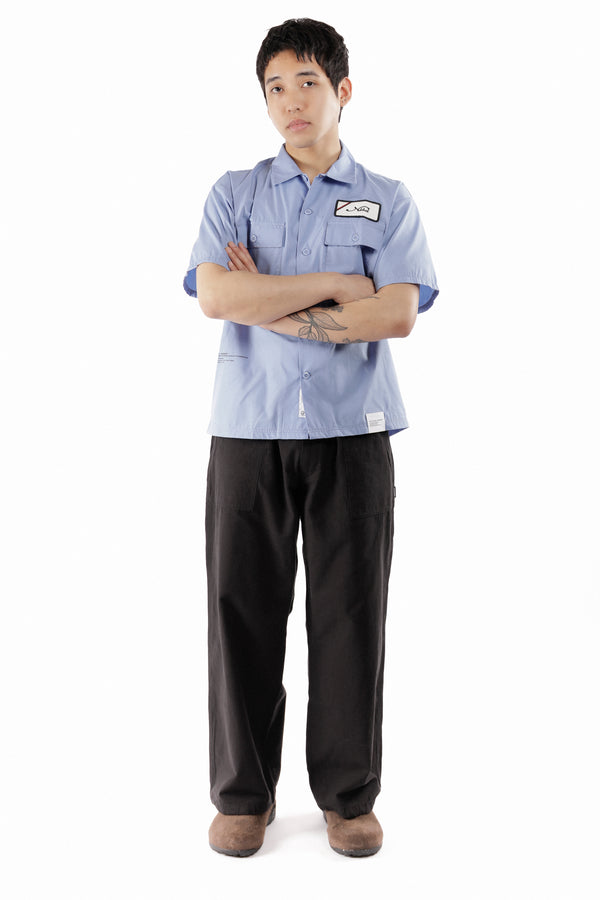 Pam Perks And Mini WIDE BAKER PANTS WOVEN PANTS BLACK