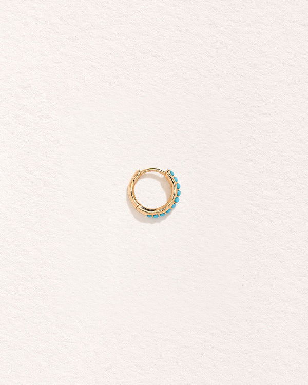 Pamela Love 10mm Molten Pavé Huggie