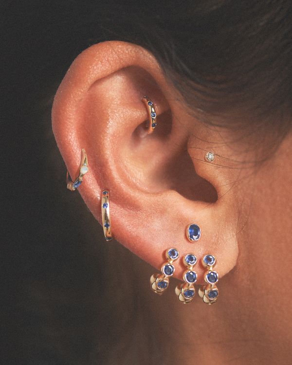 Pamela Love 6mm Dot Huggie