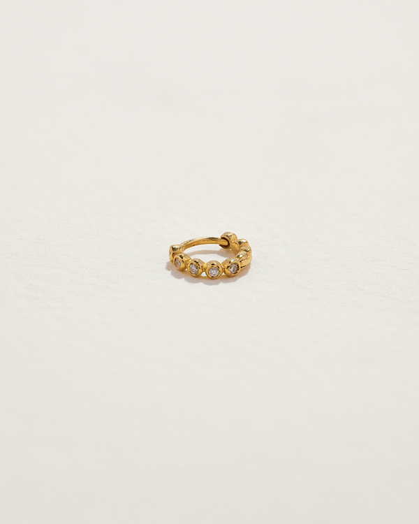 pamela love 6mm Molten Eternity Huggie