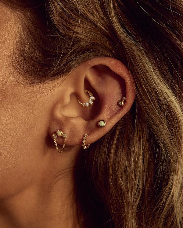 Pamela Love 6mm Molten Eternity Huggie