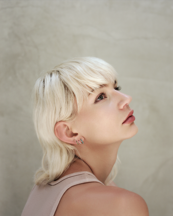 Pamela Love 8mm Pavé Huggie