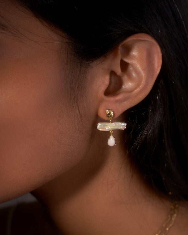 Pamela Love Biwa Earrings