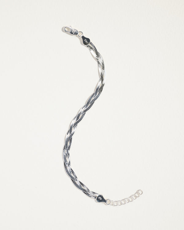 pamela love Braided Herringbone Bracelet