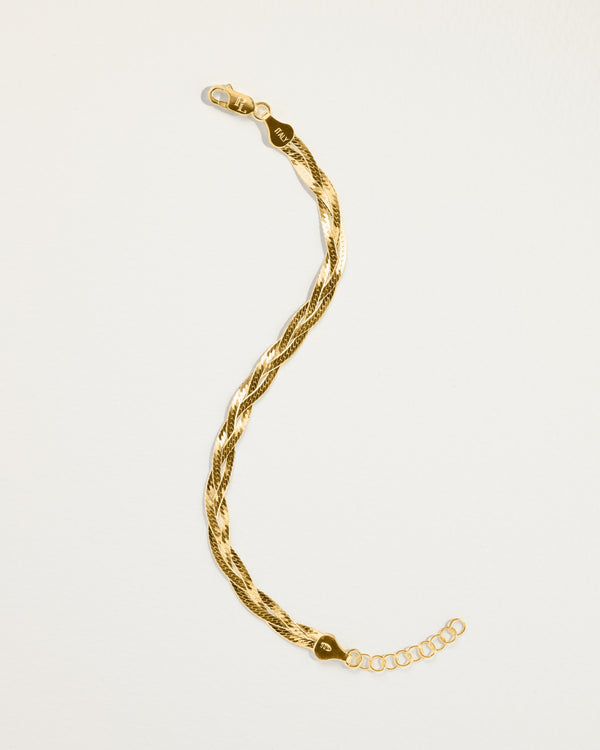 pamela love Braided Herringbone Bracelet