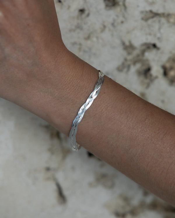 Pamela Love Braided Herringbone Bracelet