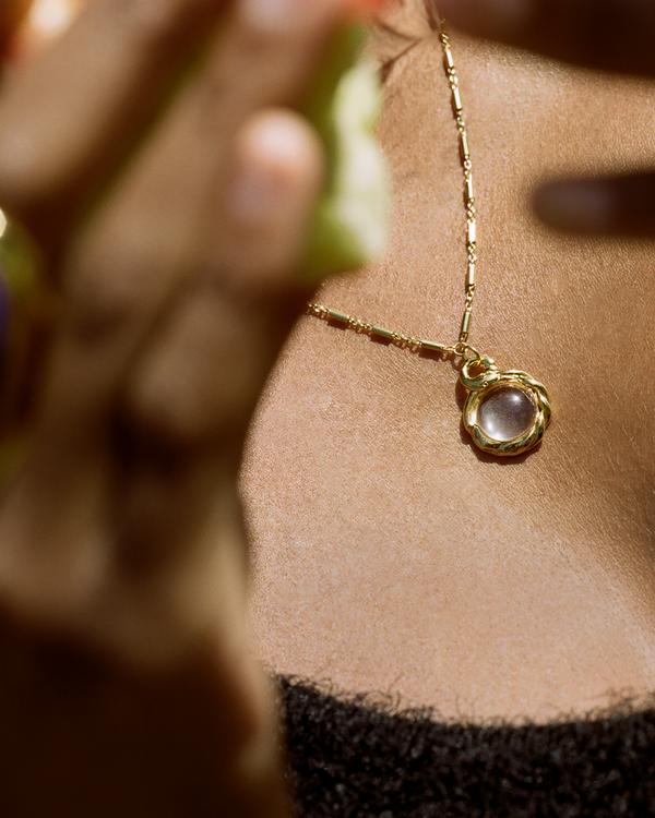 Pamela Love Braided Serpent Pendant