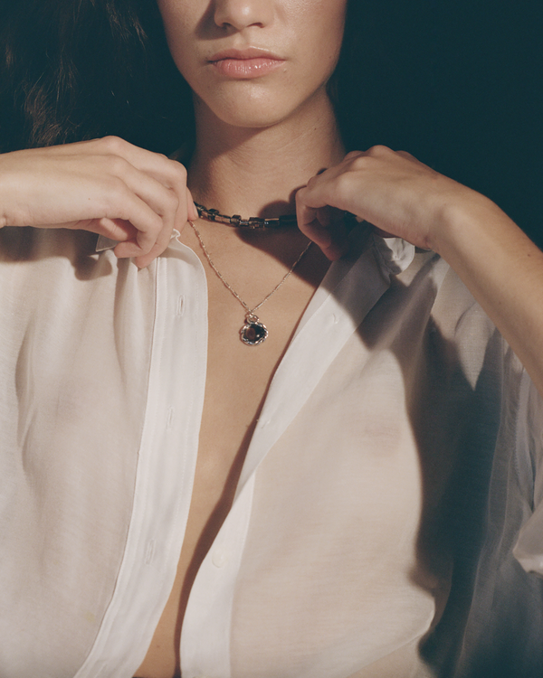 Pamela Love Braided Serpent Pendant