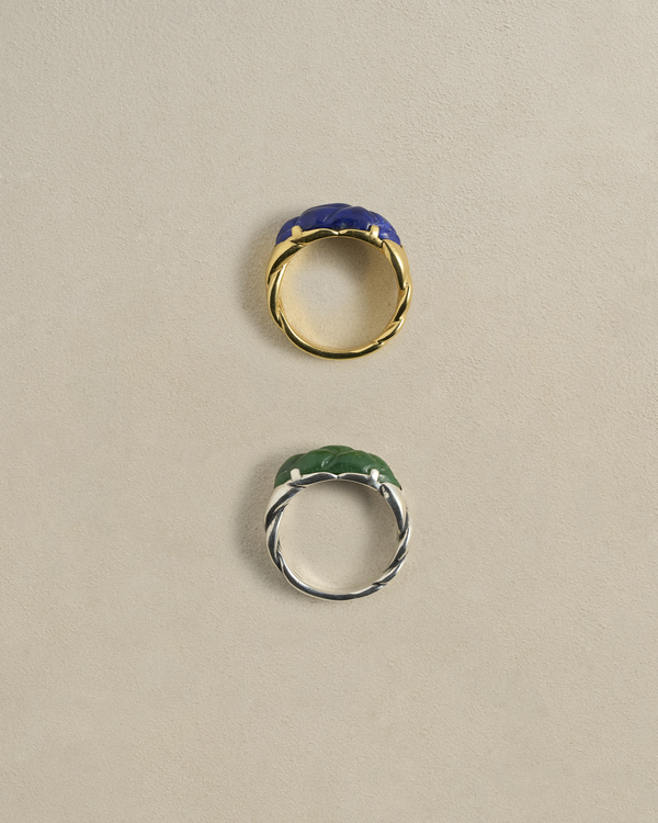 Pamela Love Braided Stone Ring