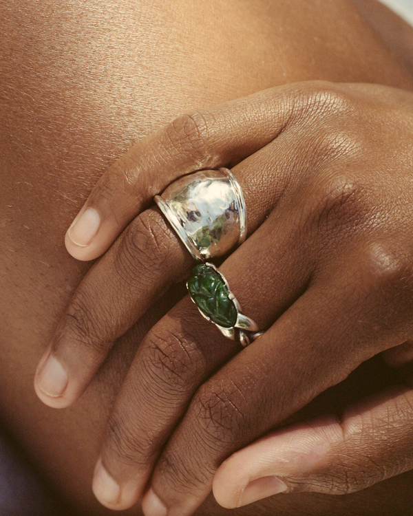 Pamela Love Braided Stone Ring