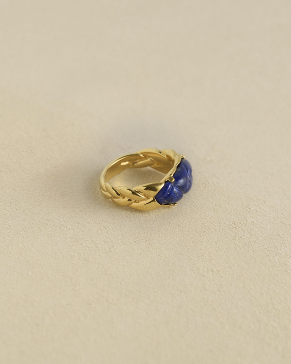 pamela love Braided Stone Ring