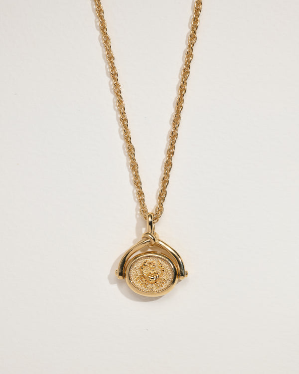 pamela love Cancer Spinner Pendant