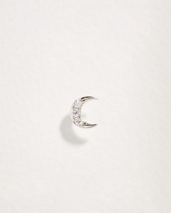 pamela love Celestial Moon Stud