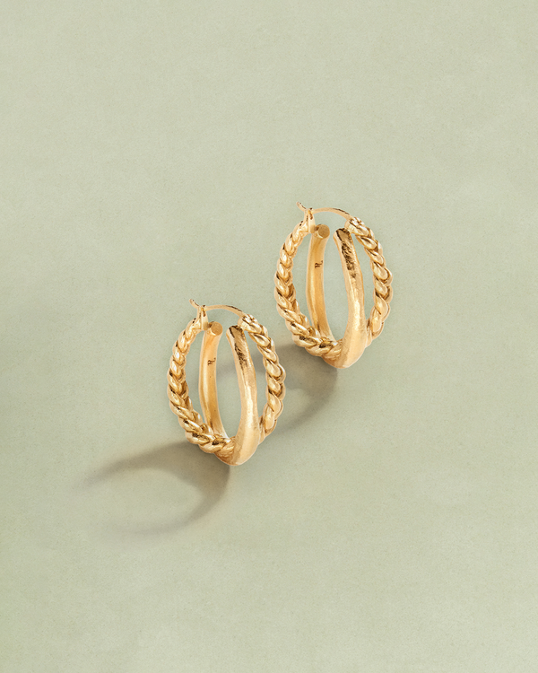 pamela love Charis Hoops