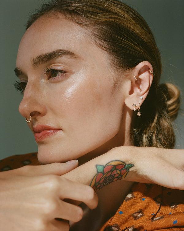 Pamela Love Crying Eye Stud