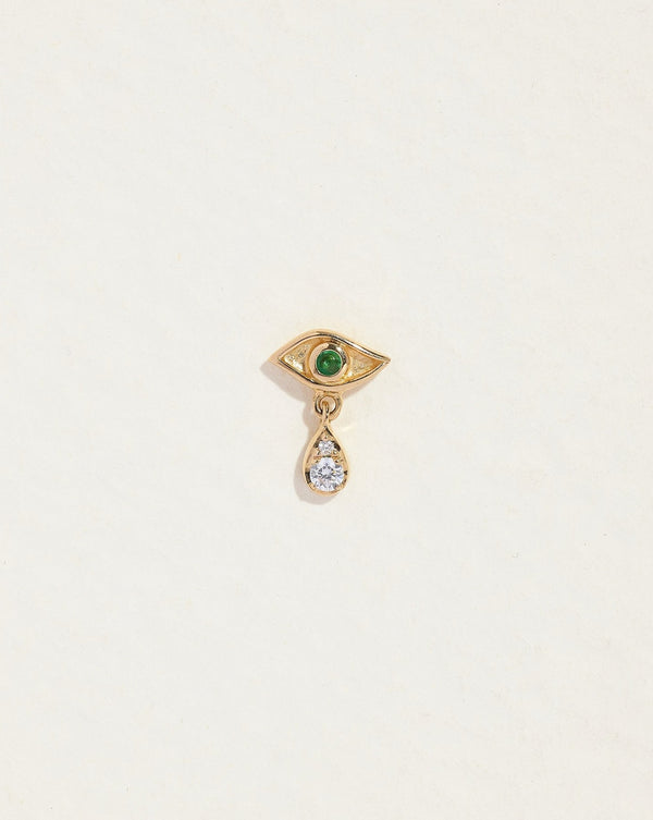 pamela love Crying Eye Stud