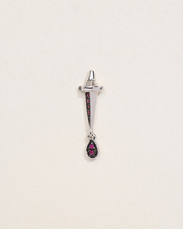 pamela love Dagger Drop Stud