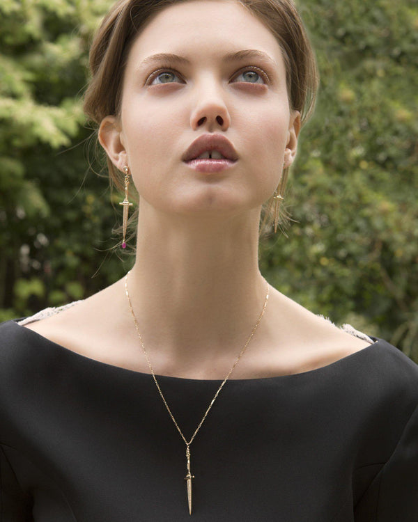 Pamela Love Dagger Earrings