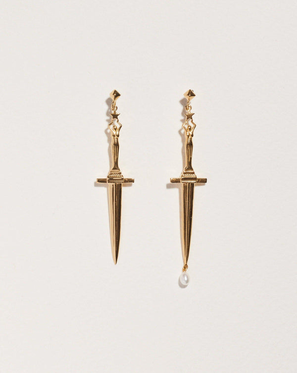 pamela love Dagger Earrings