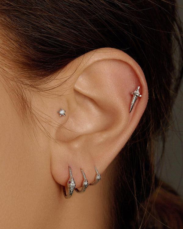 Pamela Love Dagger Pavé Stud