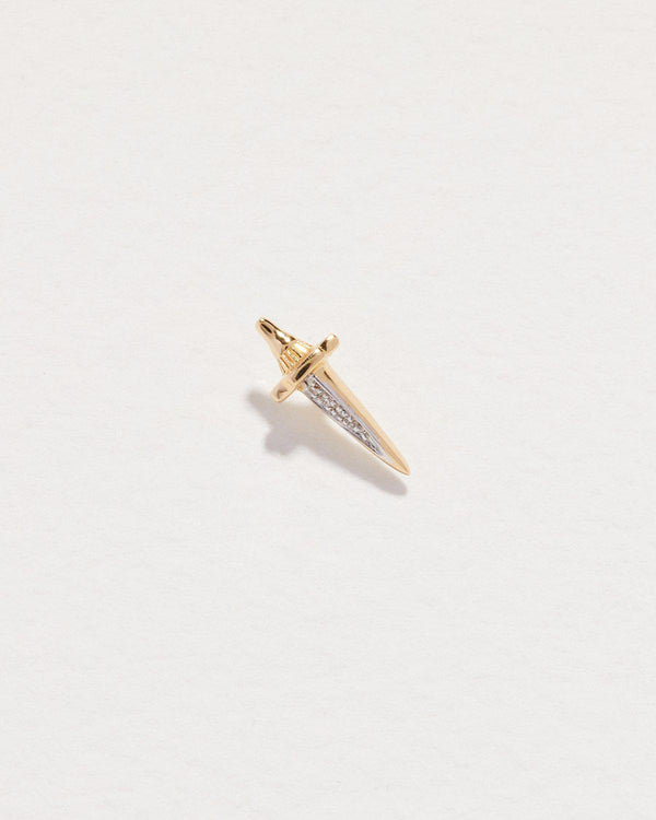 pamela love Dagger Pavé Stud