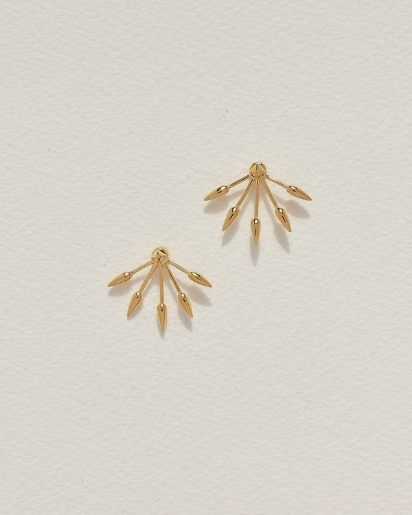 Pamela Love Five Spike Earrings