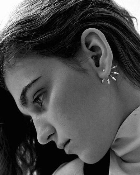 Pamela Love Five Spike Earrings