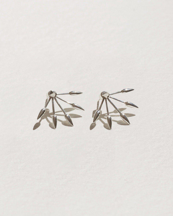 pamela love Five Spike Earrings