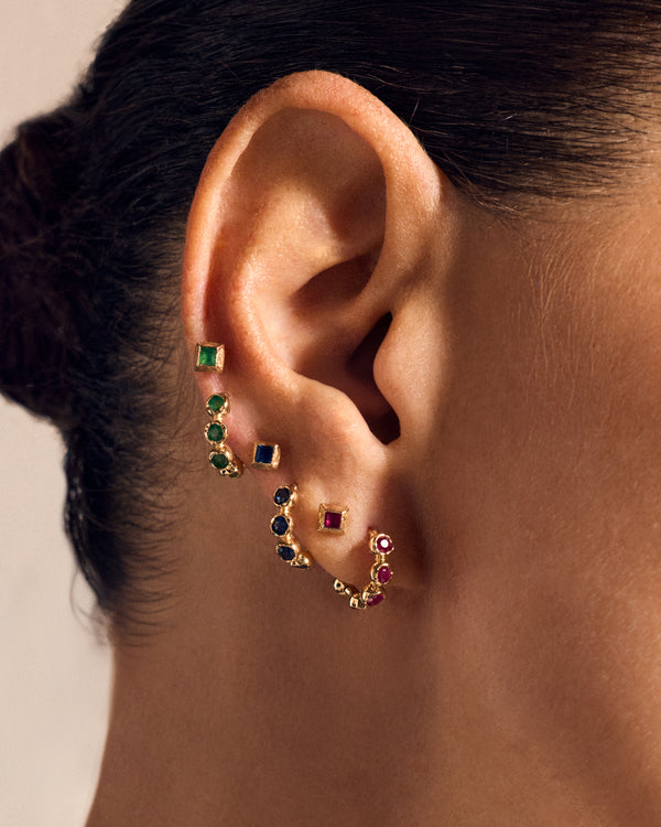 Pamela Love Flat Pyramid Stud