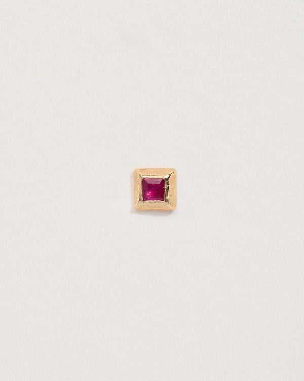 pamela love Flat Pyramid Stud