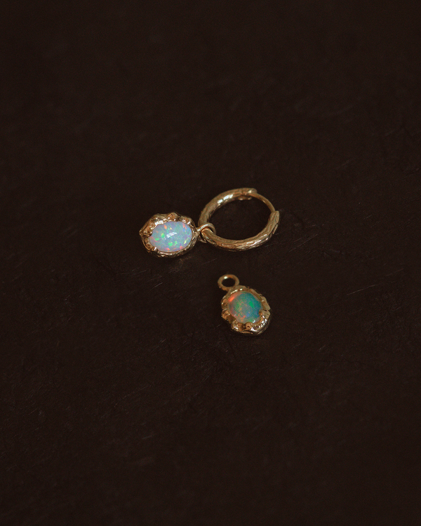 Pamela Love Hand Carved Huggie